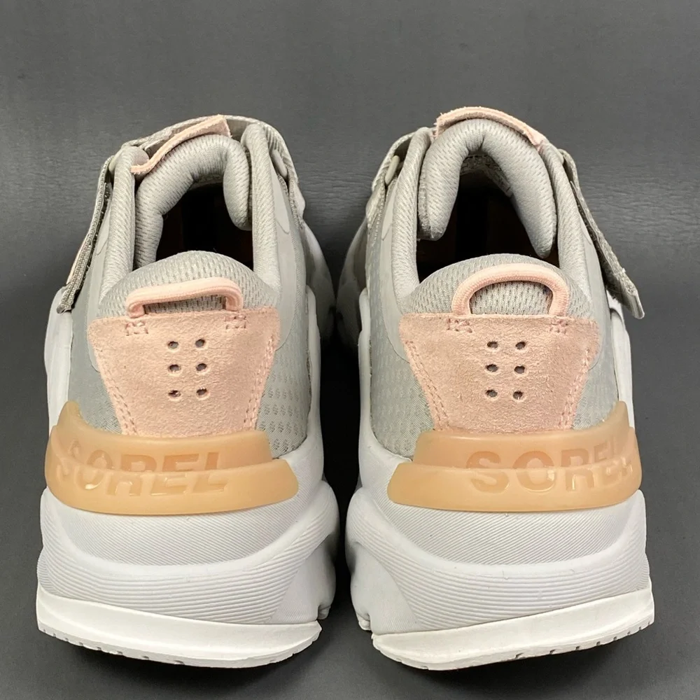 SOREL Womens Kinetic Grey sneaker shoes size 10 - Picture 3 of 8